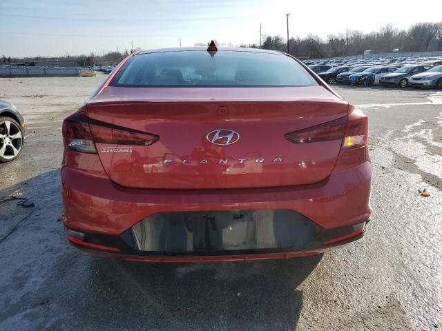  HYUNDAI ELANTRA 2020 Red