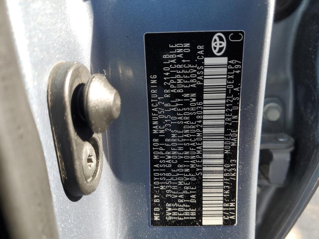 2021 Toyota Corolla - Image 12