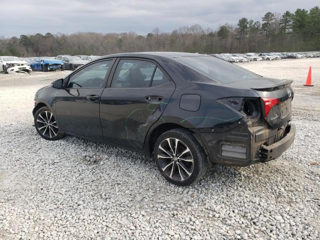  TOYOTA COROLLA 2018 Czarny