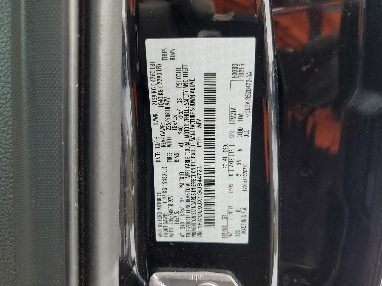 2016 Ford Escape - Image 12