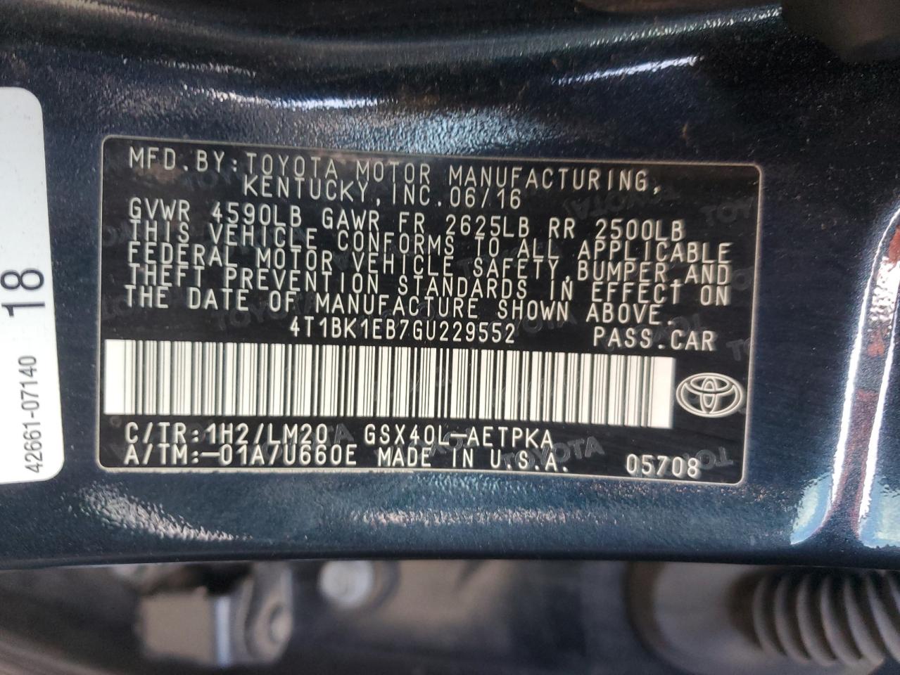 2016 Toyota Avalon - Image 12