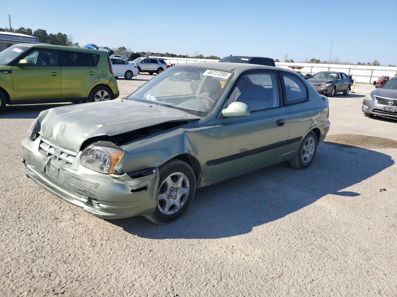 2004 Hyundai Accent L en Venta en Harleyville, SC - Front End