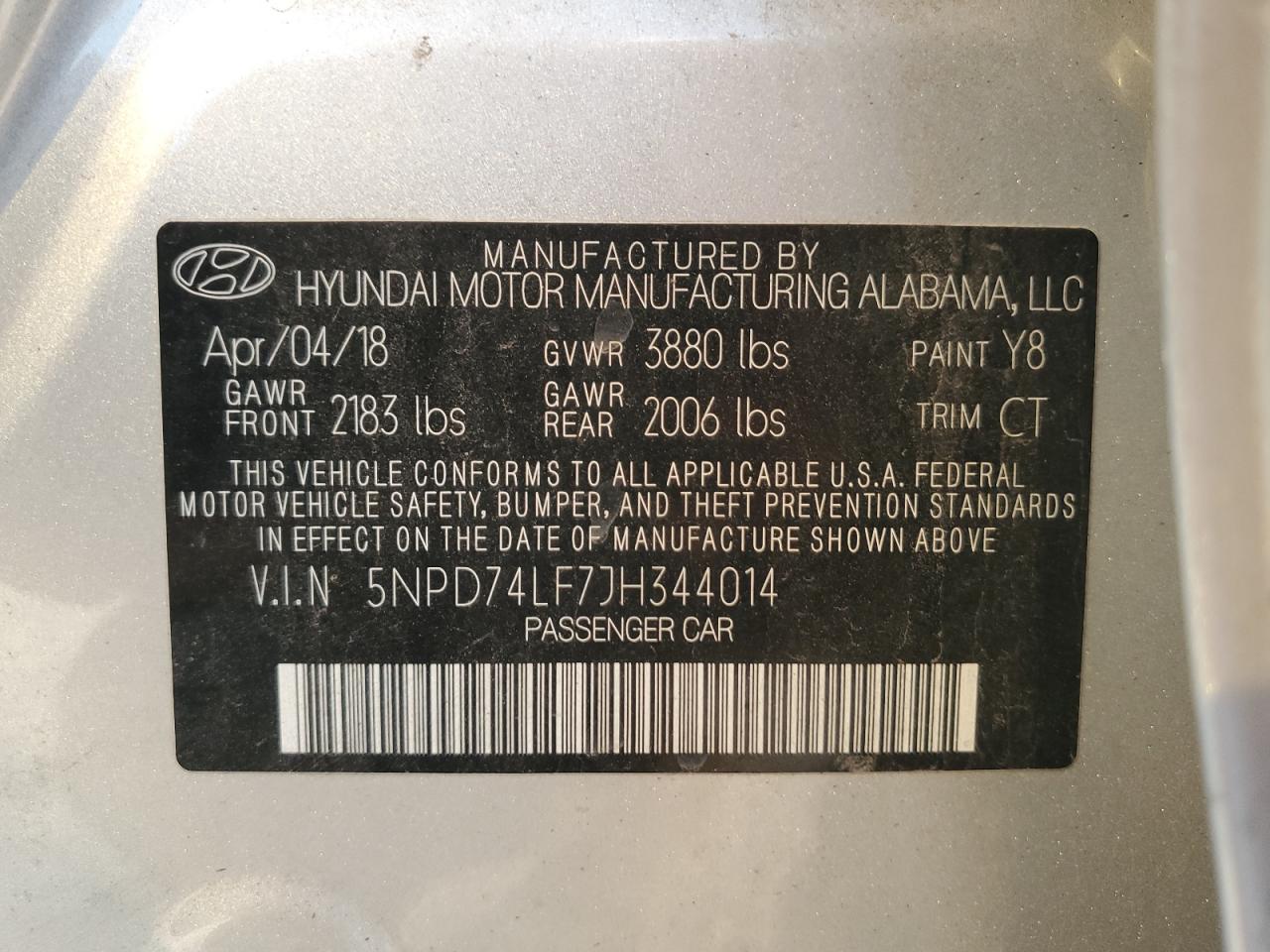 2018 Hyundai Elantra - Image 12