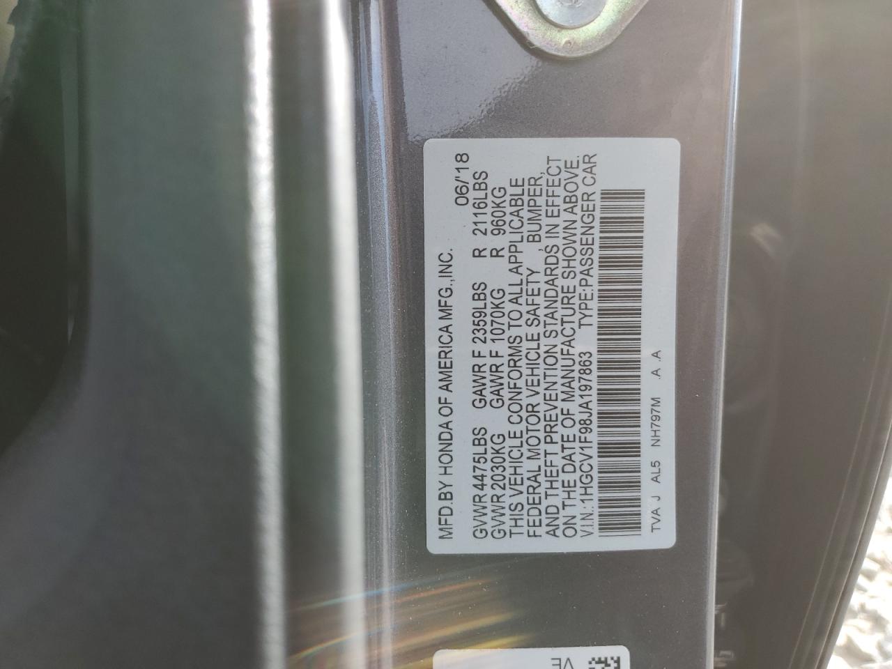2018 Honda Accord - Image 14