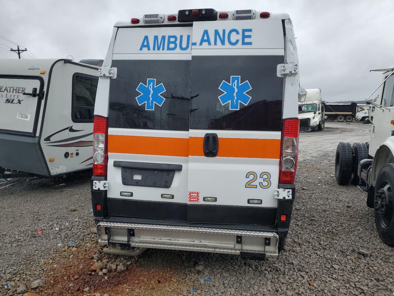 2023 Ram Promaster 2500 2500 High VIN: 3C6LRVDG7PE545628 Lot: 44539585