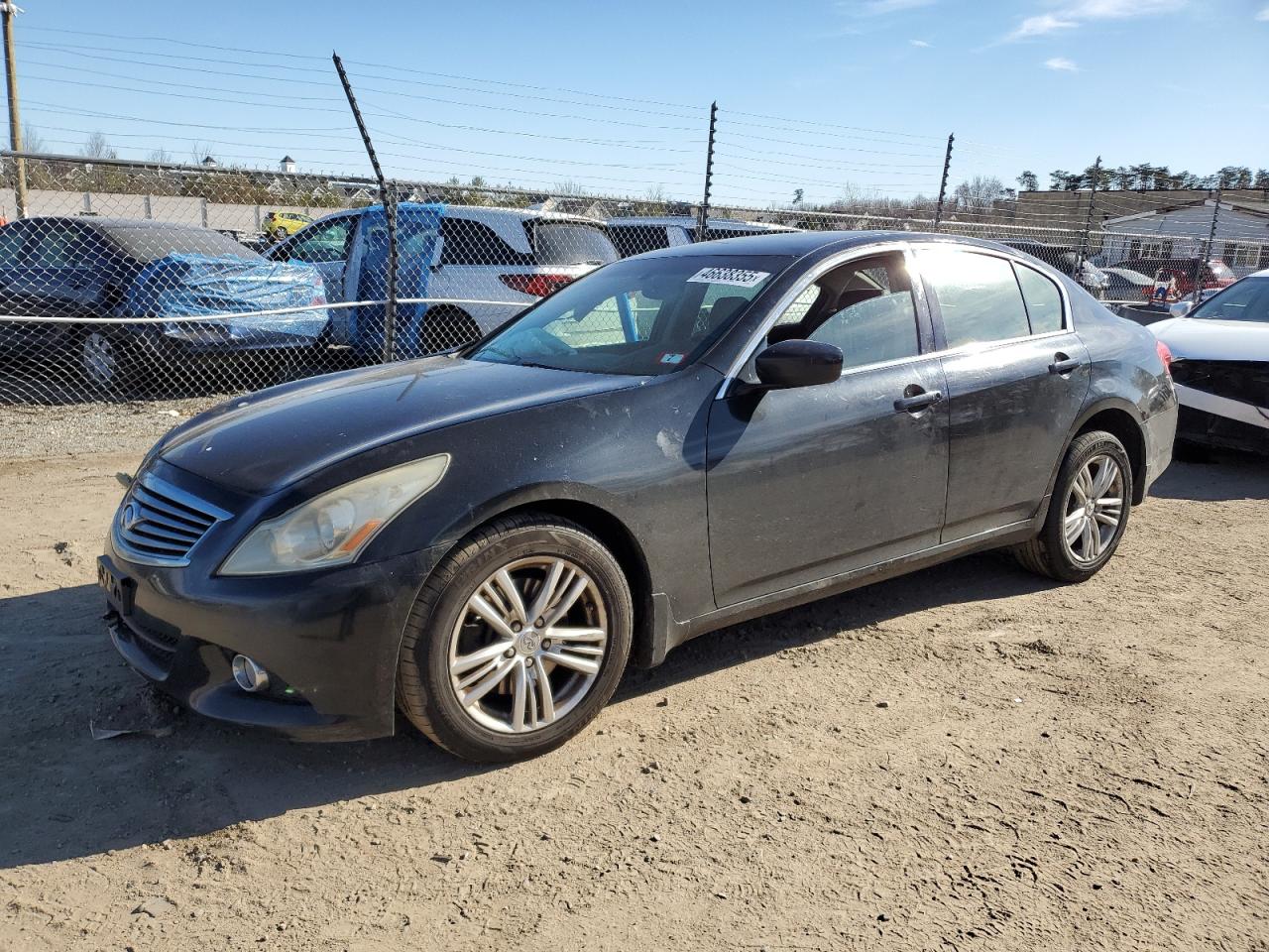 2013 Infiniti G37 en Venta en Laurel, MD - Undercarriage