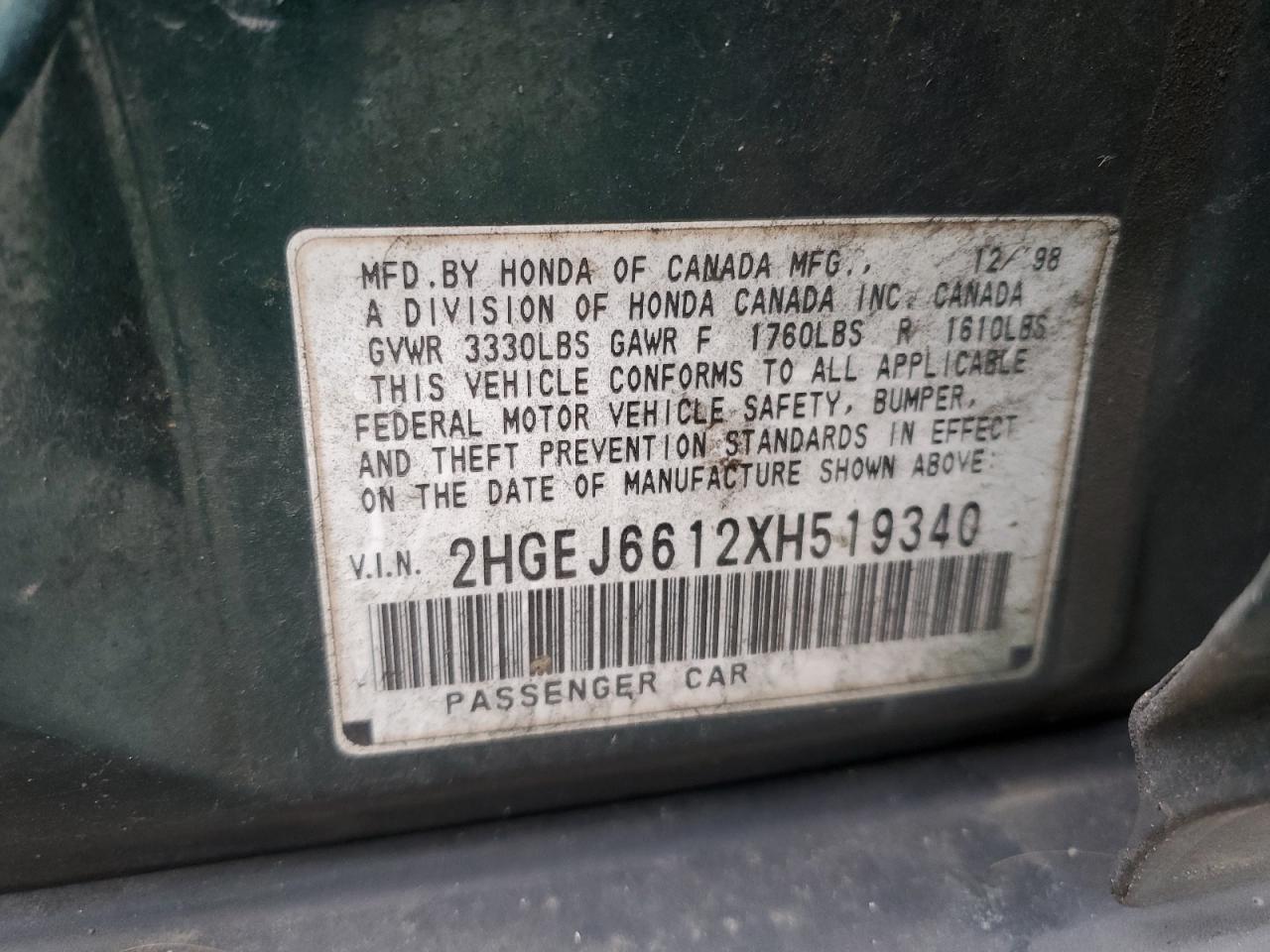 1999 Honda Civic - Image 12