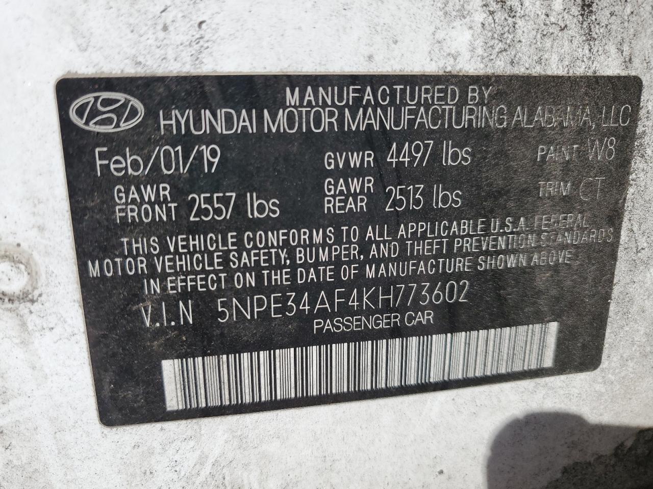 2019 Hyundai Sonata - Image 12