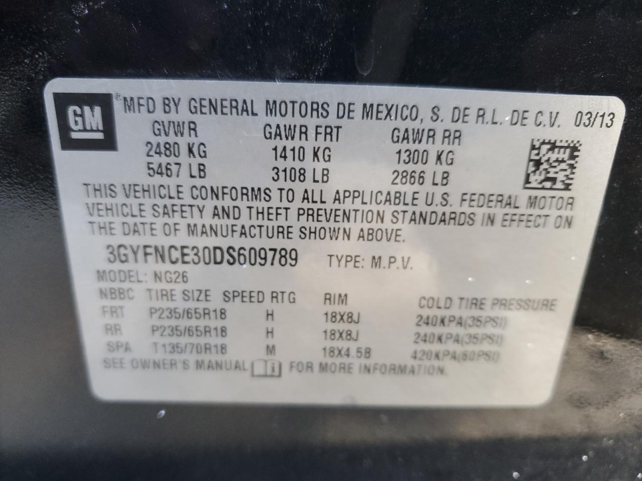 2013 Cadillac SRX - Image 14