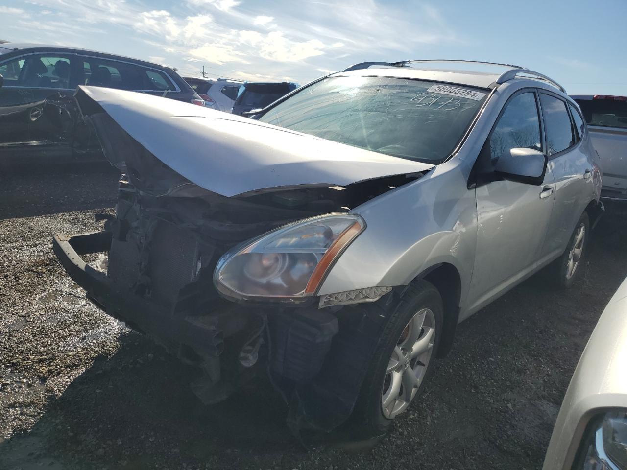 2009 Nissan Rogue S na sprzedaż w Kansas City, KS - Front End