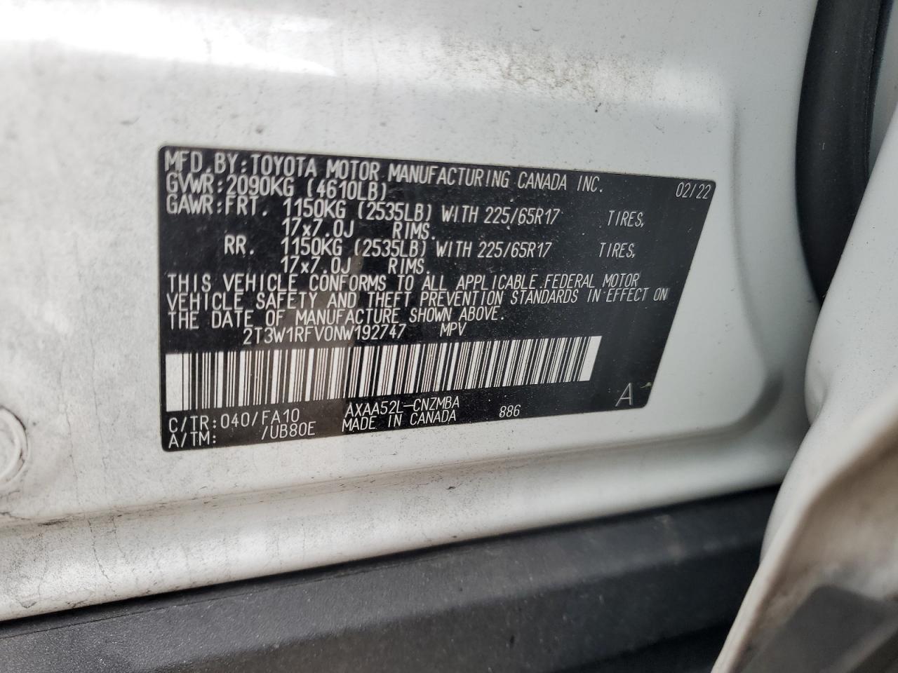 2022 Toyota RAV 4 - Image 12