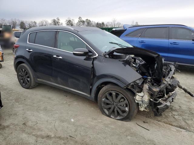  KIA SPORTAGE 2018 Czarny
