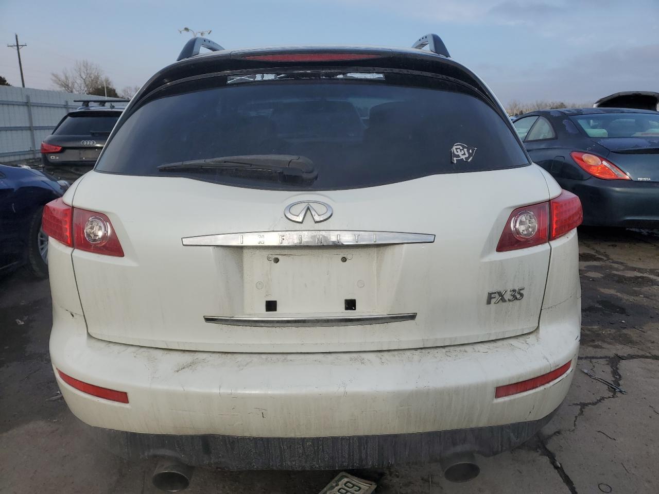 2005 Infiniti Fx35 VIN: JNRAS08W35X210176 Lot: 44252375
