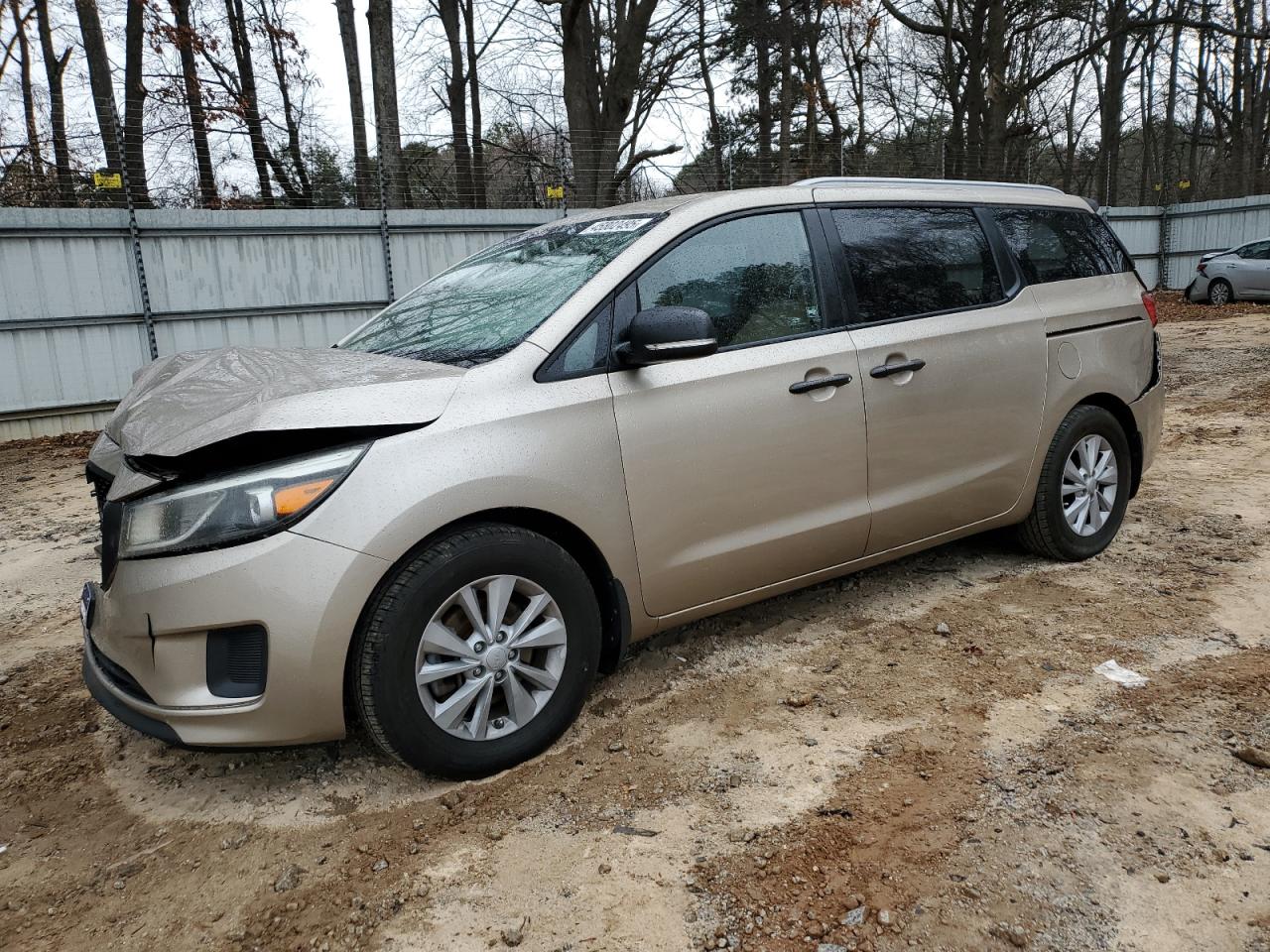 2015 Kia Sedona Lx للبيع في Austell، GA - Front End