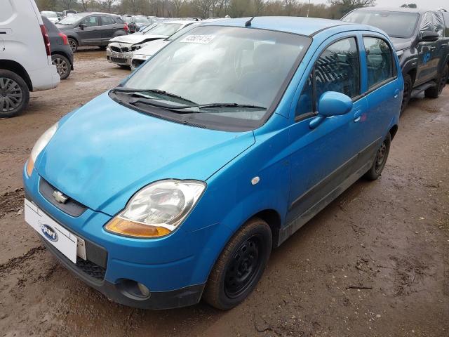 2008 CHEVROLET MATIZ 1.0 SE+ 5DR for sale at Copart COLCHESTER