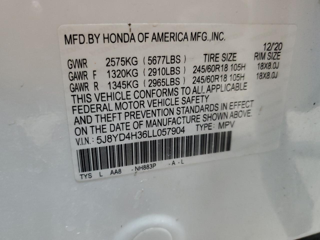 2020 Acura MDX - Image 15