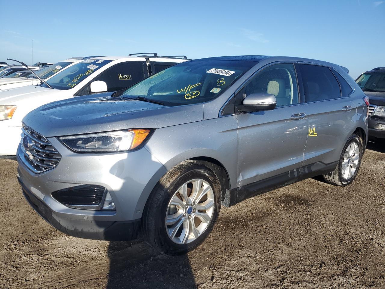 2020 Ford Edge Titanium იყიდება West Palm Beach-ში, FL - Water/Flood