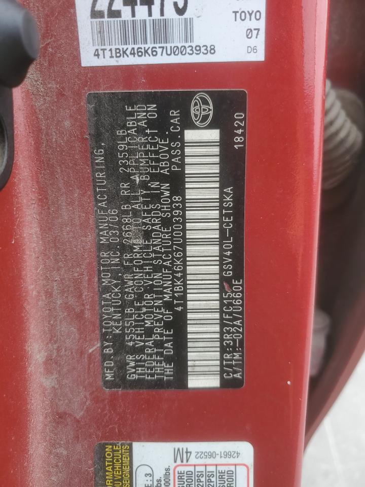 2007 Toyota Camry - Image 12