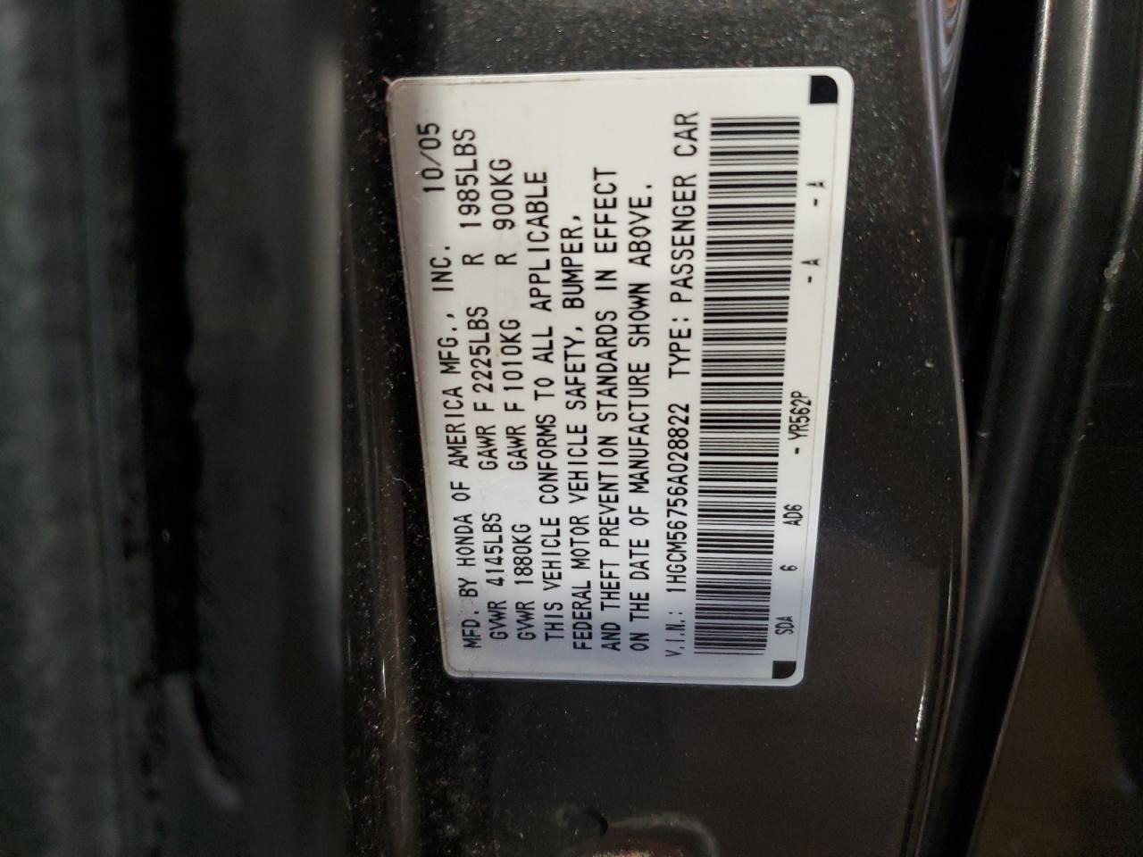 2006 Honda Accord - Image 12