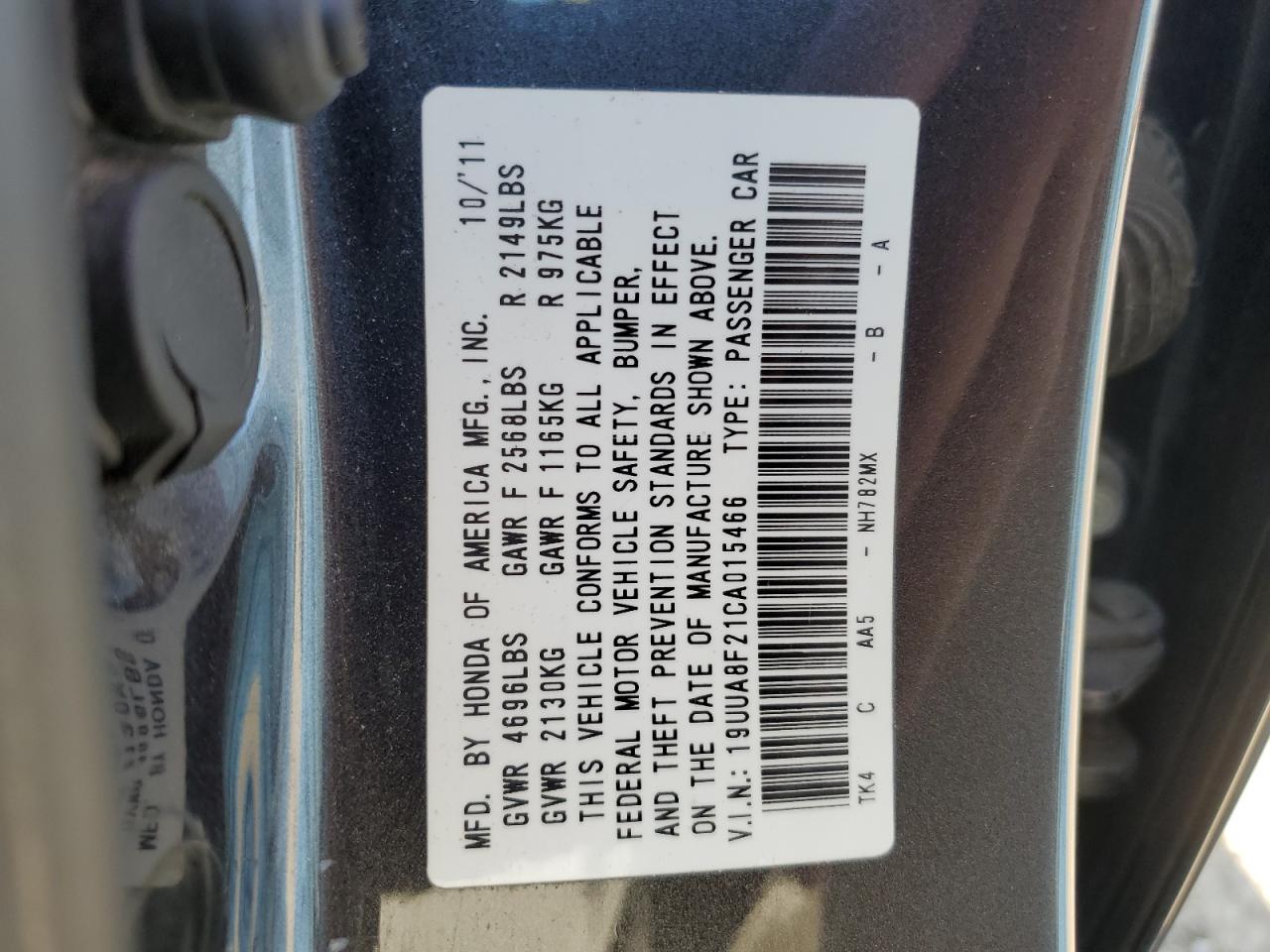 2012 Acura TL - Image 12