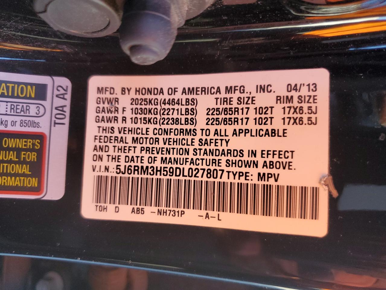 2013 Honda CR-V - Image 13