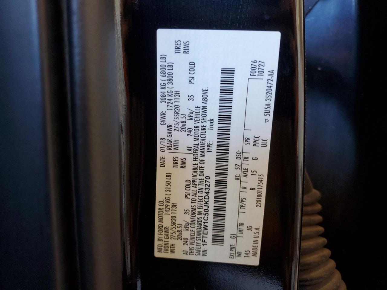 2018 Ford F-150 - Image 13