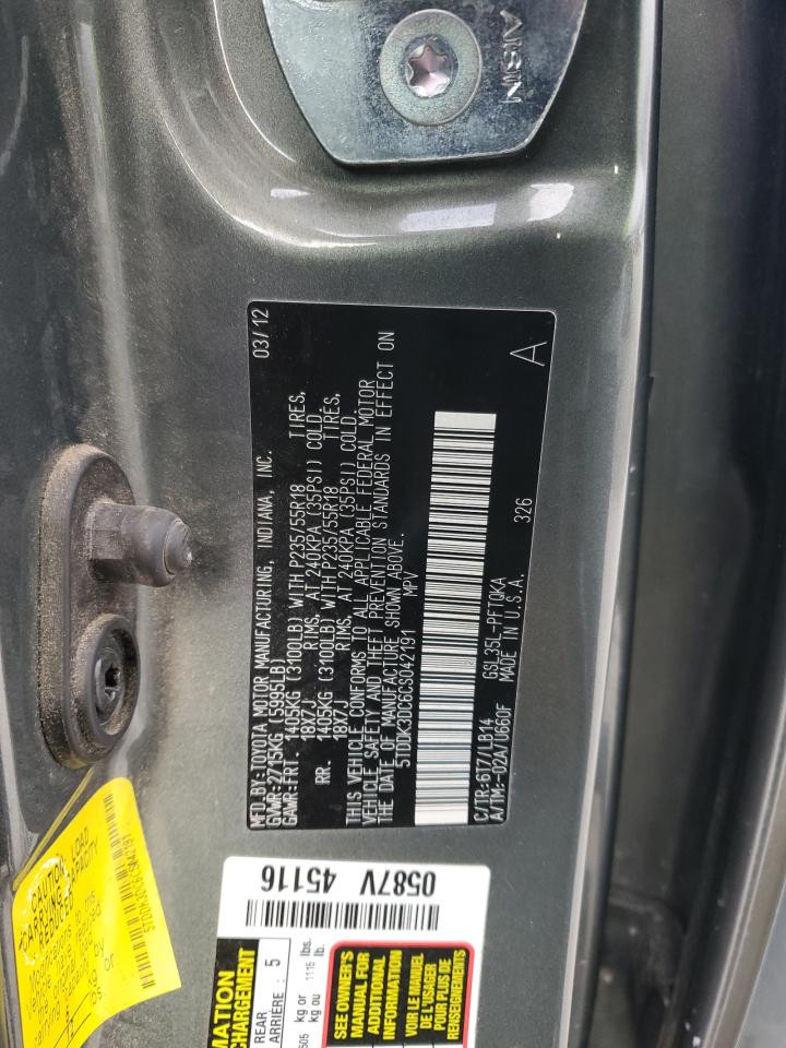 2012 Toyota Sienna - Image 15