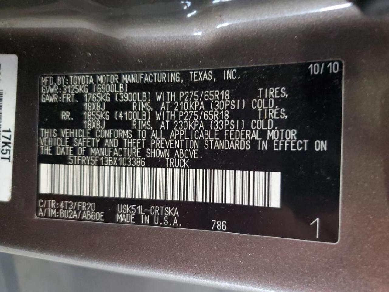 2011 Toyota Tundra - Image 12