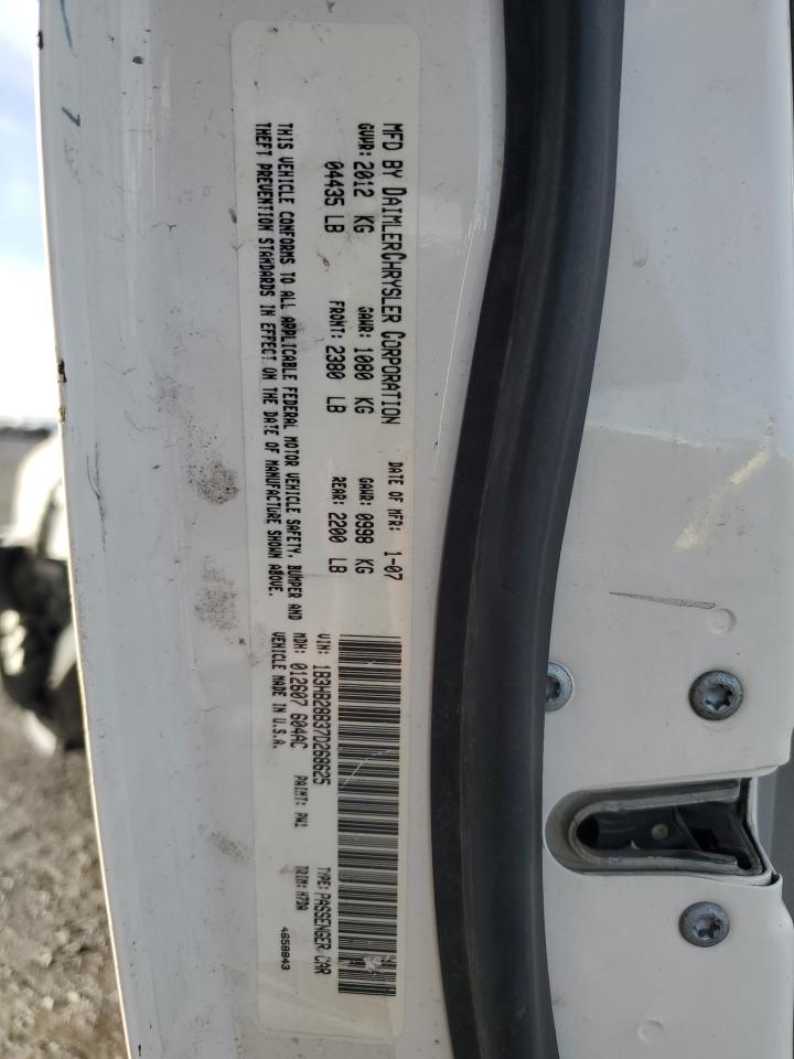 2007 Dodge Caliber VIN: 1B3HB28B37D268625 Lot: 46269955