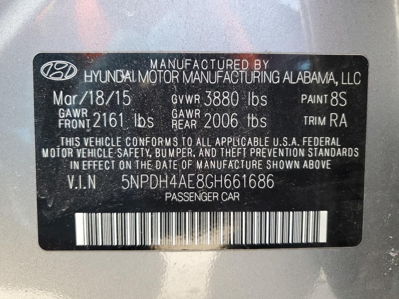 2016 Hyundai Elantra - Image 12