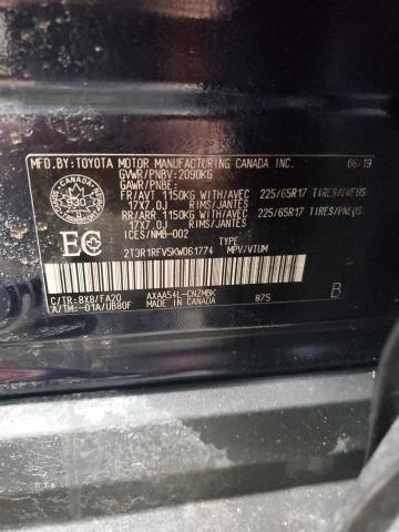2019 TOYOTA RAV4 XLE  