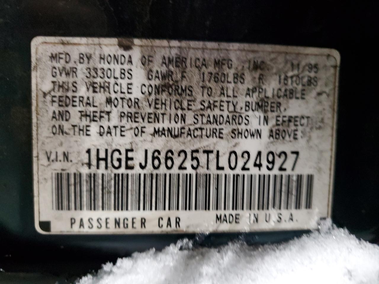1996 Honda Civic - Image 14