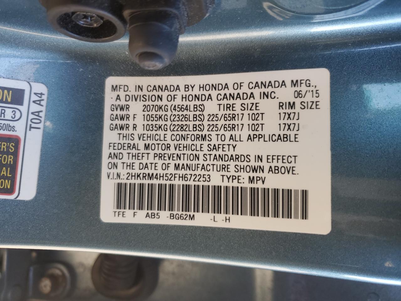 2015 Honda CR-V - Image 13