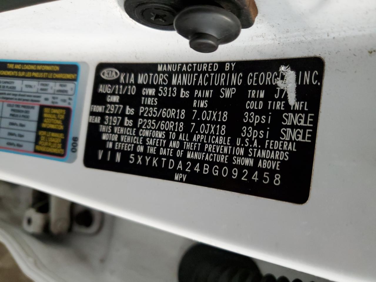 2011 Kia Sorento - Image 14