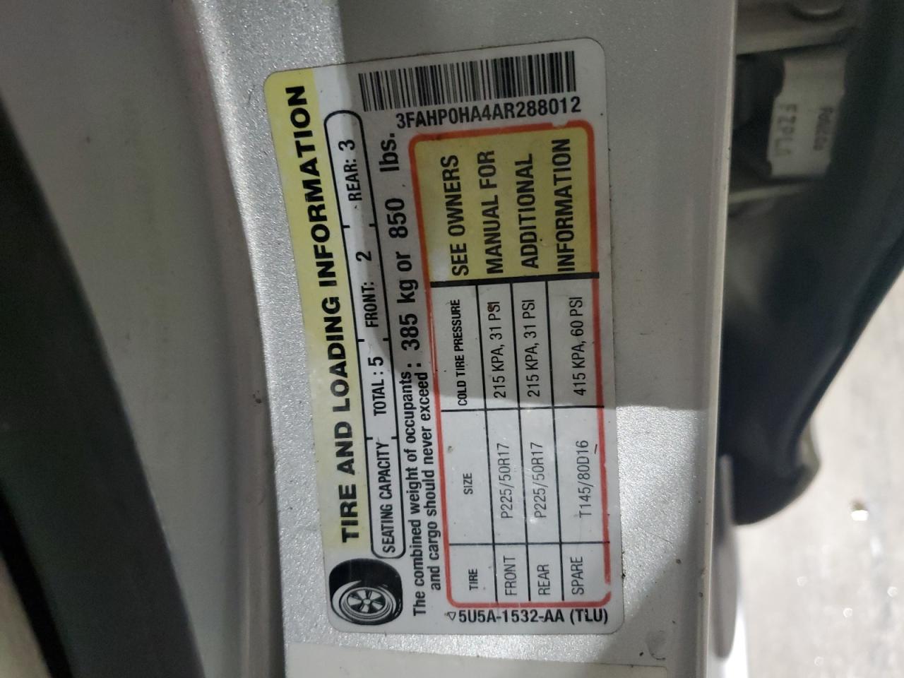 2010 Ford Fusion - Image 14