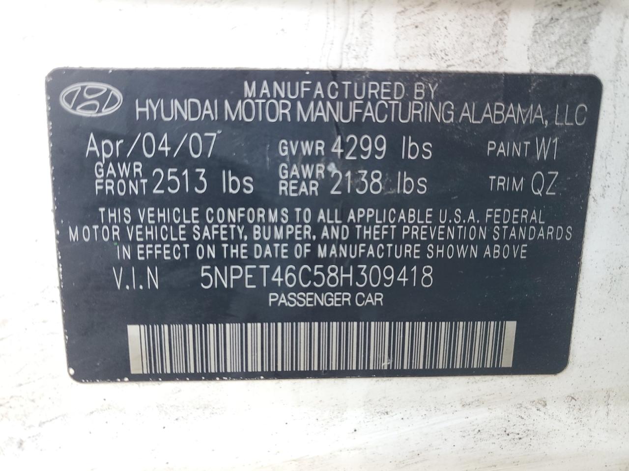 2008 Hyundai Sonata - Image 12