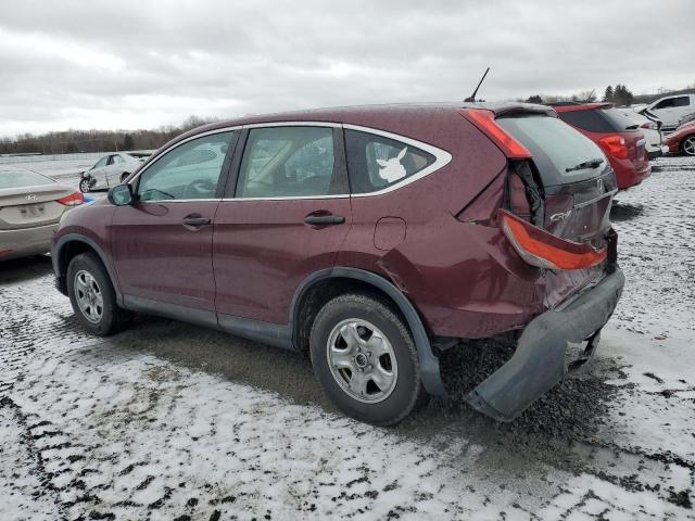 Parquets HONDA CRV 2014 Czerwony