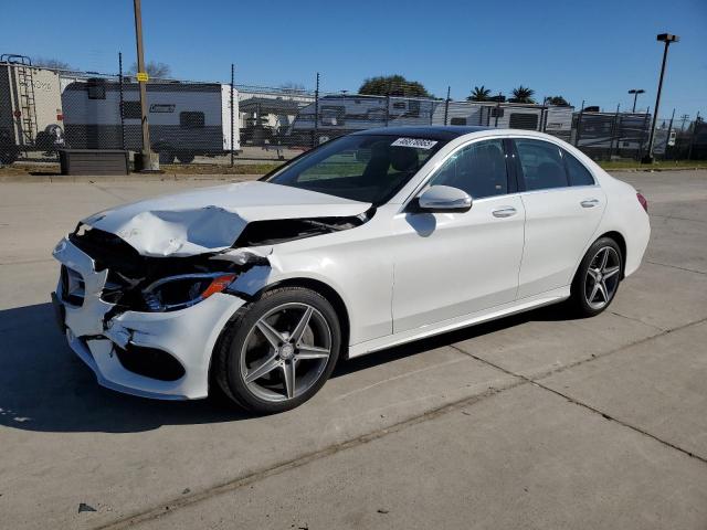 2015 Mercedes-Benz C 400 4Matic للبيع في Sacramento، CA - Front End