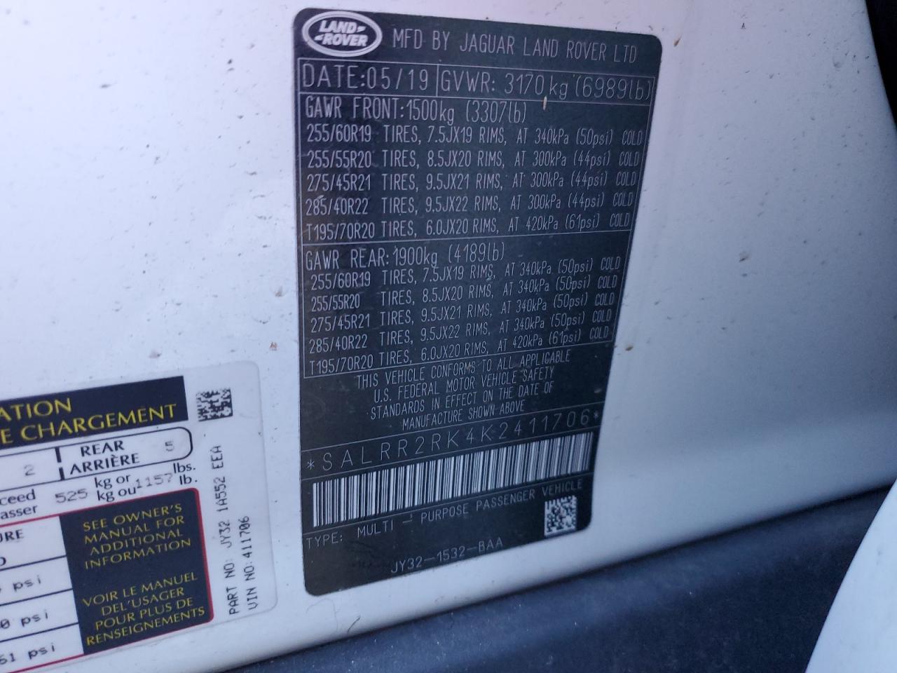 2019 Land Rover Discovery - Image 13