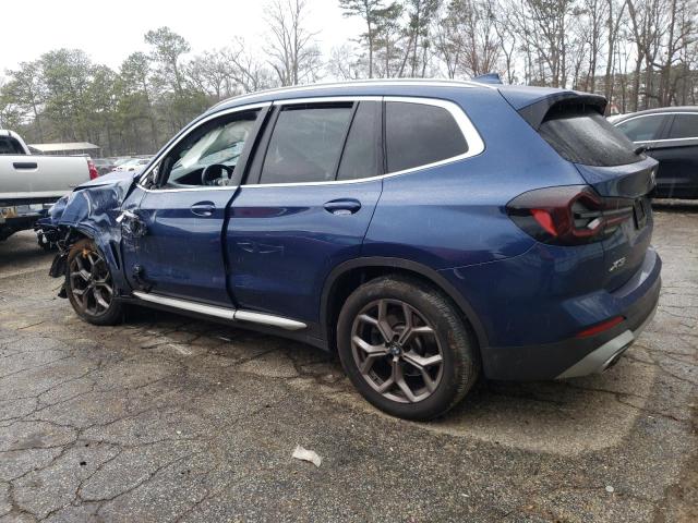  BMW X3 2023 Синий