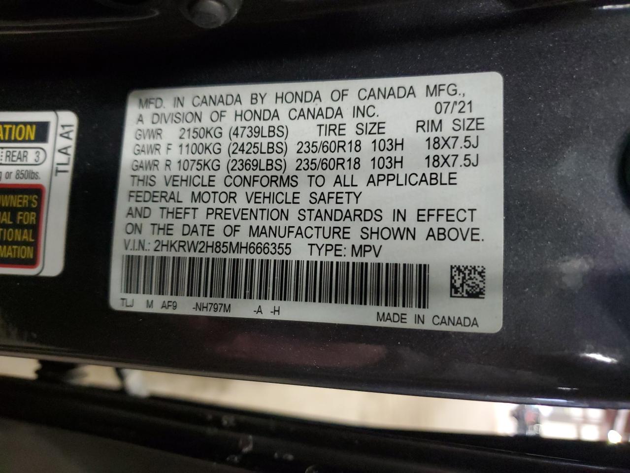 2021 Honda CR-V - Image 13