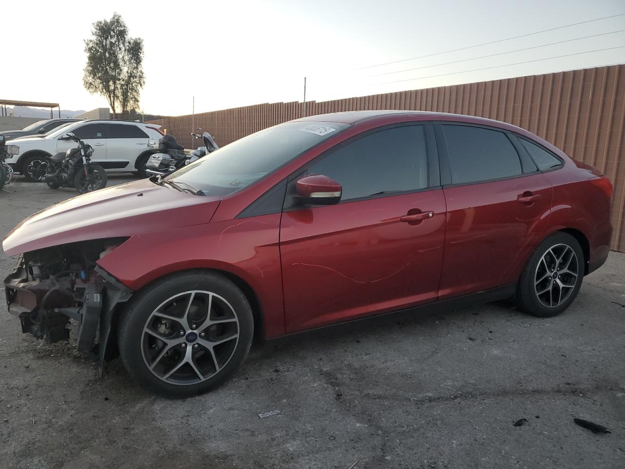 2017 Ford Focus Sel იყიდება North Las Vegas-ში, NV - Front End