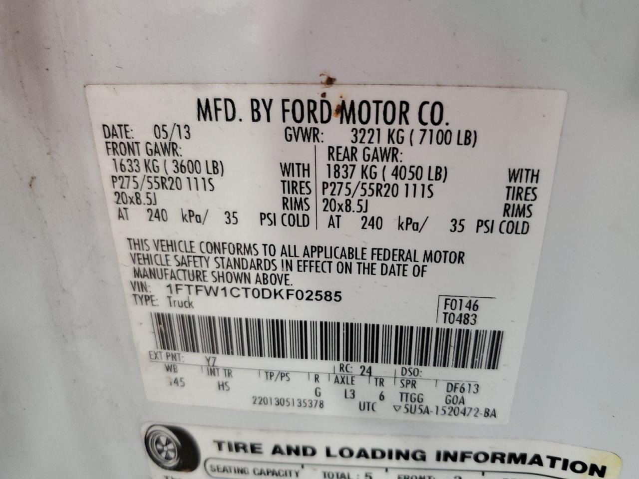 2013 Ford F-150 - Image 12