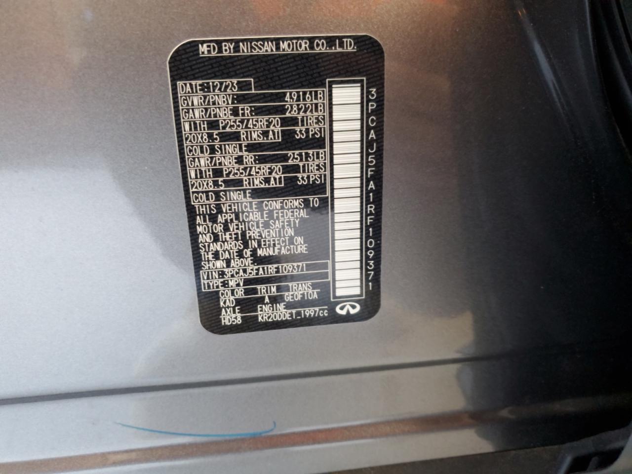 2024 Infiniti QX50 - Image 13