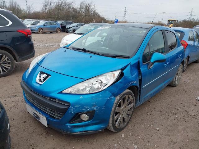 2012 PEUGEOT 207 ALLURE for sale at Copart BRISTOL