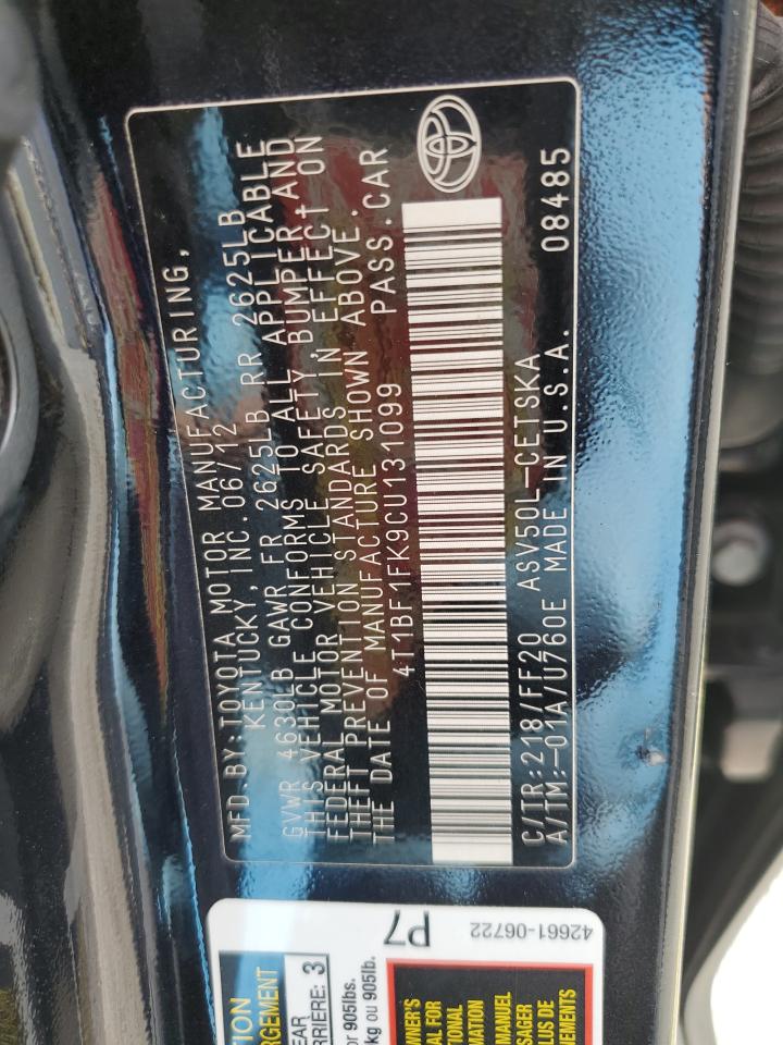 2012 Toyota Camry - Image 12