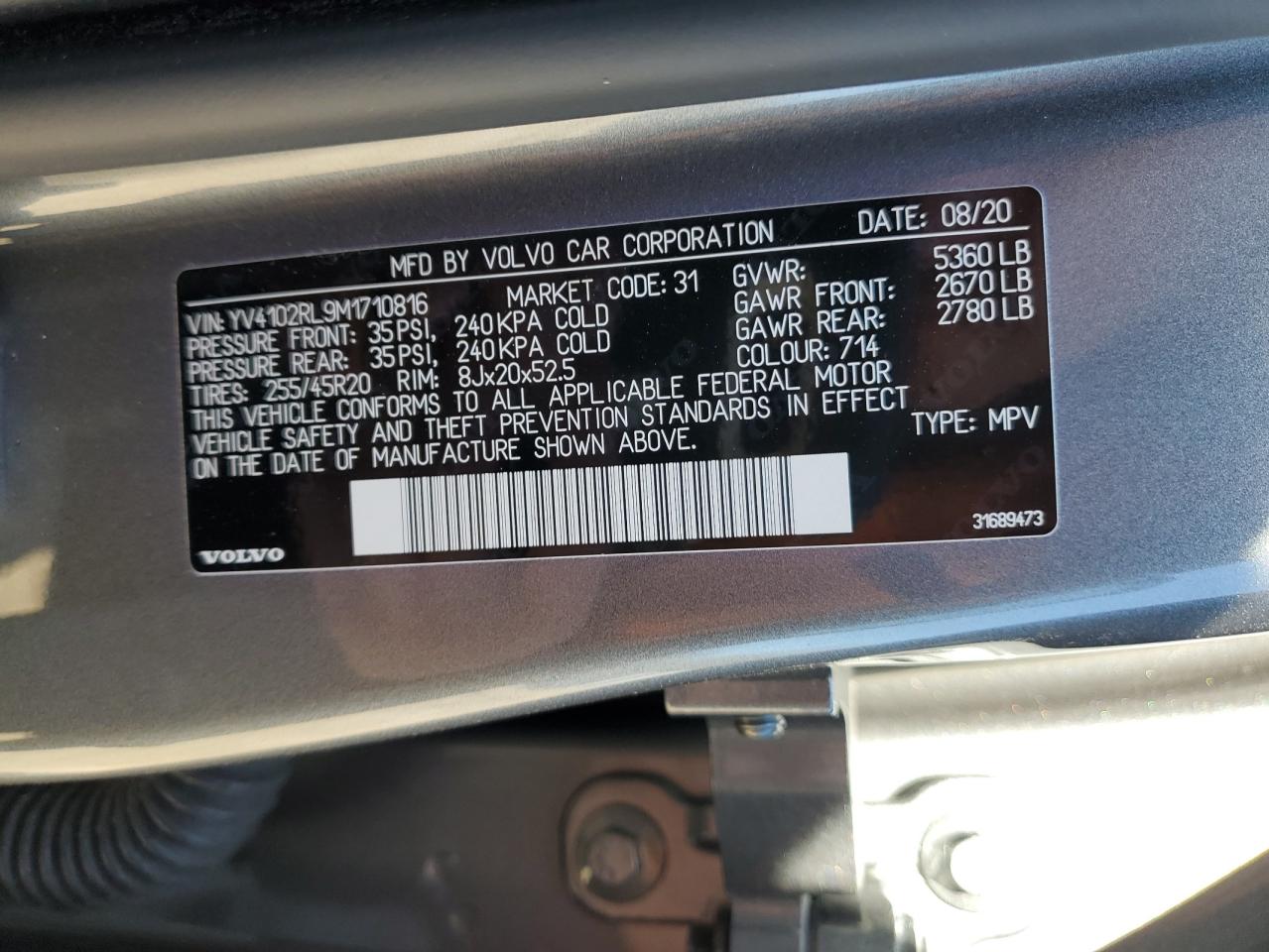 2021 Volvo XC60 - Image 14