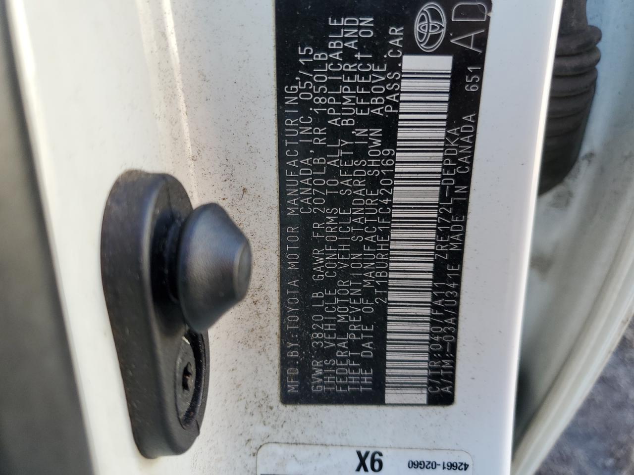 2015 Toyota Corolla - Image 12