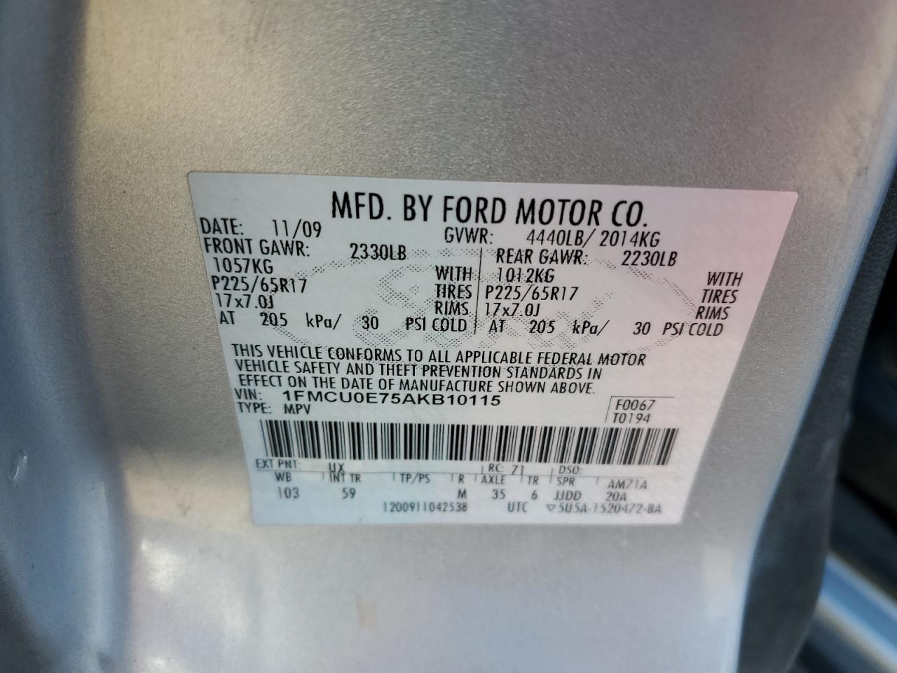 2010 Ford Escape - Image 12