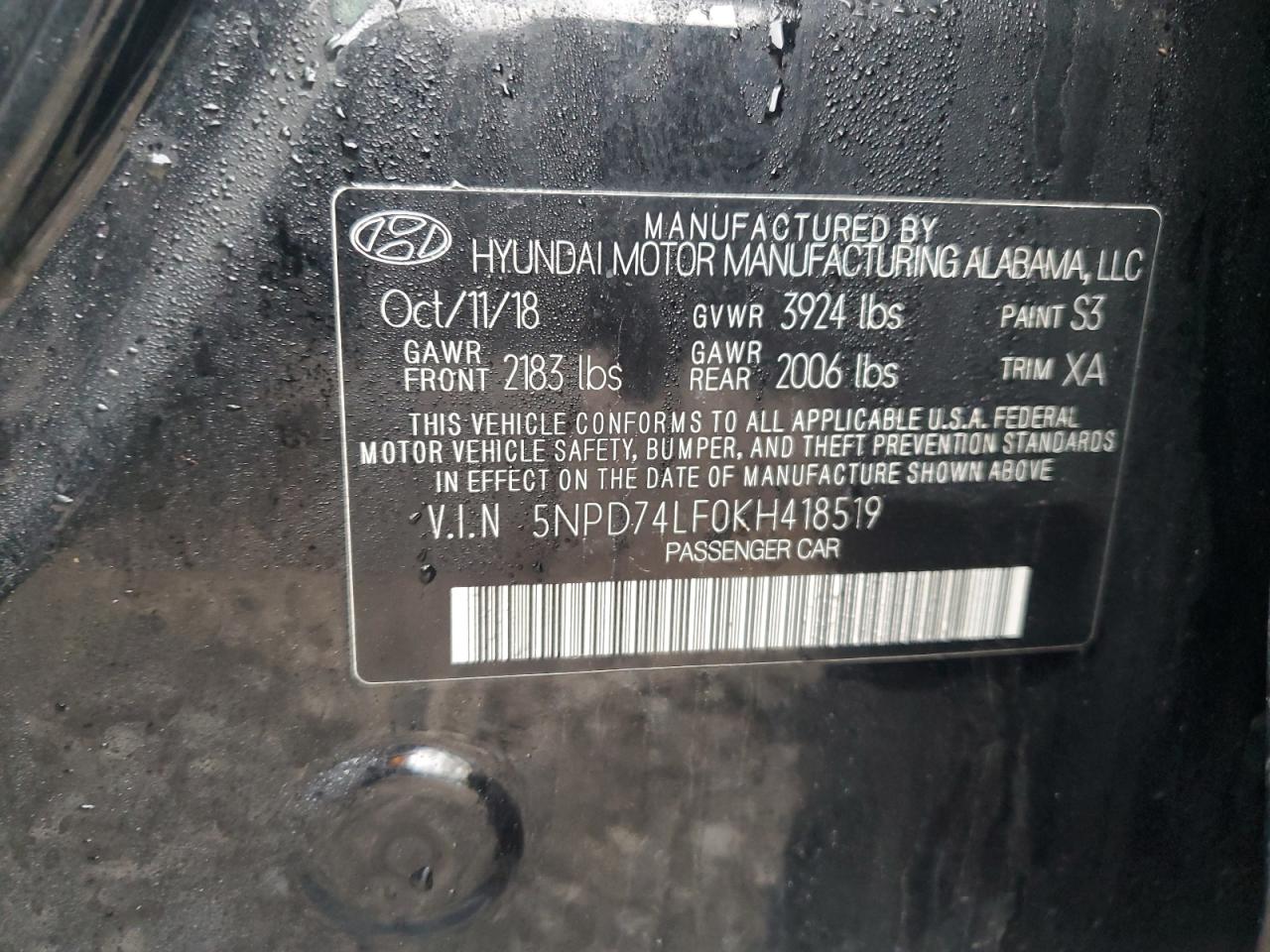 2019 Hyundai Elantra - Image 12